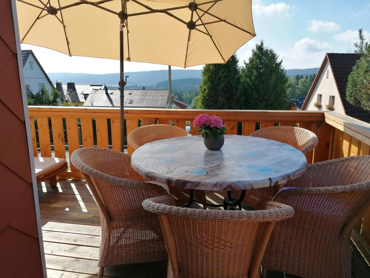Villa Fichtelfeeling Fichtelberg Esterno foto