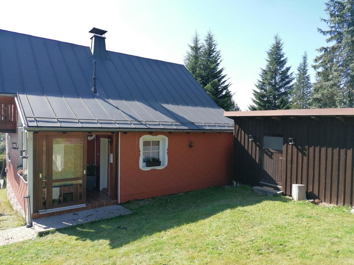 Villa Fichtelfeeling Fichtelberg Esterno foto